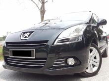 2012 Peugeot 5008 1.6 TURBO PANORAMIC (A) FULL LOAN RM0 MUKA PERFECT ORIGINAL CAR CONDITION 7 SEATER MPV