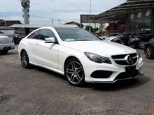 2015 Mercedes-Benz E250 2.0 AMG COUPE WITH SURROUND CAMERA AND PANORAMIC ROOF