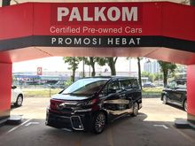 2015 Toyota Vellfire 2.5 Sunroof Z G Edition MPV