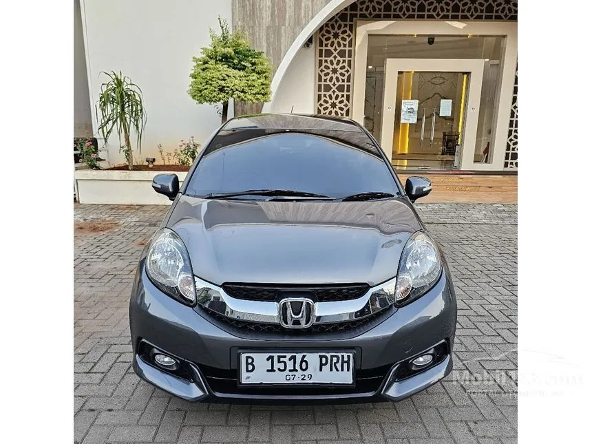 Jual Mobil Honda Mobilio 2014 E 1.5 di Jawa Barat Automatic MPV Abu