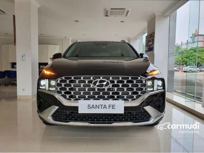 Jual Mobil Hyundai Santa Fe 2023 CRDi Signature 2.2 di DKI Jakarta Automatic SUV Hitam Rp 650.000.000