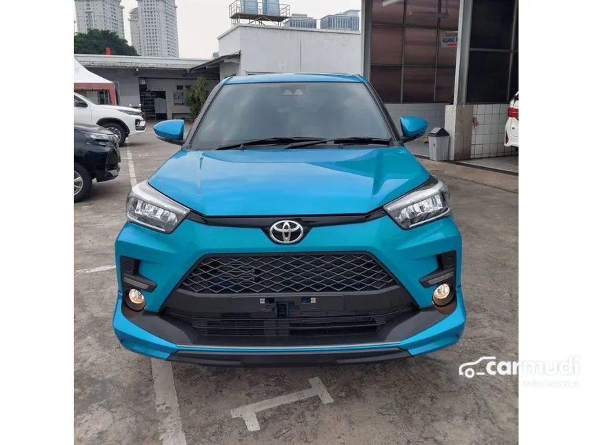 Jual Mobil Toyota Raize 2024 GR Sport 1.0 di DKI Jakarta Automatic Wagon Biru Rp 262.600.000