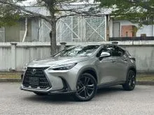 UNREG 2023 Lexus NX 250 VERSION L 2.5 RED BLACK LEATHER ELECTRICAL MEMORY VENTILATION SEAT BIG MONITOR SCREEN HUD APPLE CAR PLAY TITANIUM SILVER 5A 6K