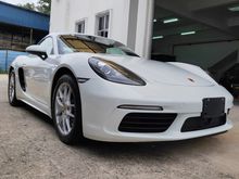 2016 Porsche 718 2.0 Cayman Coupe 2 Tone Interior Paddleshift New Arrival Unregistered