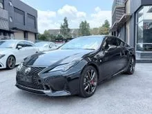 2021 LEXUS RC300 F-SPORT 2.0 FULL SPEC / FREE 6 YEAR WARRANTY
