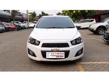 Chevrolet Aveo 1.4 LT AT 2014 Putih Km 49 Rb Dp 19,9 Jt No Pol Ganjil