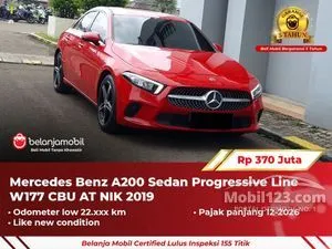 2019 Mercedes-Benz A200 1.3 progressive line Sedan
