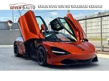 2020 McLaren 720S 4.0 Coupe Performance Pack UK Approved High Options Low Mileage & Highly Negotiable