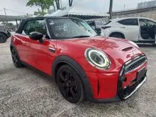 2021 MINI Convertible 2.0 Cooper S Convertible/HARMON KARDON/BLACK INTERIOR/HUD/UNREGISTER