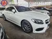 Recon 2018 Mercedes-Benz C200 AMG Premium Coupe Full Spec Panoramic Roof 2 Memory Seat Keyless Entry Kick Power Boot High Loan No Processing Fee Unreg - Cars for sale