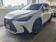 2023 Lexus NX 250 2.5 VERSION L - SUNROOF, DIM, BSM, HUD, 4 CAMERA - JAPAN UNREG 6 YEARS WARRANTY
