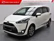 Used Toyota Sienta 1.5 V MPV 65K-MIL/ FSR /1OWNER/ FREE 1YR WARRANTY - Cars for sale