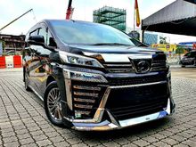 (PROMOTION ONLY FOR 1 WEEKS) (9K KM MILEAGE) (BRAND NEW CONDITION) 2018 Toyota Vellfire 3.5 Executive Lounge Z MPV