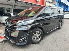 2018/2019 Toyota Vellfire 3.5 VL MPV Fully Loaded Facelift 3LED Home Theater Modelista Kit Sunroof 36000Km DIM BSM Nappa Leather 1 VVip Owner