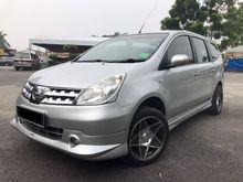 2011 Nissan Grand Livina 1.8 CVTC Comfort MPV 7 Seats Impul Bodykit ,Sport Rim 1 Owner TipTop Conditions