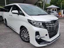 2016 Toyota Alphard 2.5 SC JBL 4CAMERA LEATHER SUNROOF MODELLISTA