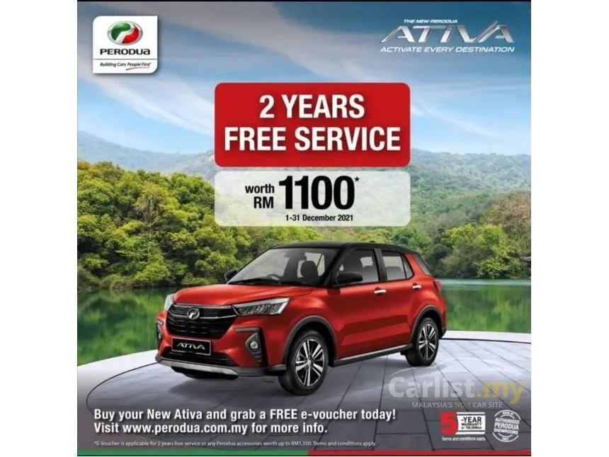 New 2021 Perodua Ativa Buy Now And Grab 2 Years Free Service Worth Rm1100 Carlist My