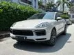 Recon 2021 Porsche Cayenne 3.0 Coupe PASM Crayon White 22 Inch RS Wheel PDLS BOSE HIGH SPEC