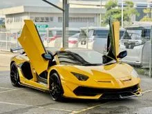 2019 Lamborghini Aventador 6.5 SVJ CoupeRYFT TITANIUM EXHAUST, COMFORT SEATS, CARBON INTERIOR EXTERIOR, FULL CAR PPF, LIFTER
