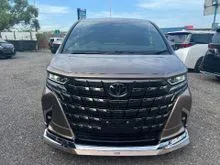 2024 Toyota Alphard 2.5 Z 7-Seater MPV BROWN BODY