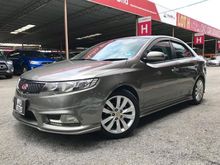 2013 Kia Forte 1.6 SX (A) FULL LEATHER SEAT, KEYLESS PUSH START, TOUCH SCREEN PLAYER, PADDLE SHIFT