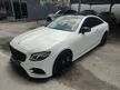 Recon 2018 Mercedes-Benz E300 2.0 AMG PREMIUM COUPE FACELIFT STEERING/PANAROMIC ROOF/BOTH SIDE ELECTRIC SEAT/UNREG18 - Cars for sale