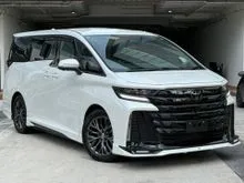 *ORI GR BODYKIT*5AA* 2024 Toyota Vellfire 2.4 Z Premier (A) 14K KM *READY STOCK*