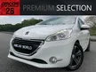 Used ORI 2014 Peugeot 208 1.6 VTI Allure Hatchback (A) NEW CKD SPEC ONE OWNER NEW PAINT PREMIUM FABRIC SEAT BLACK DELUXE INTERIOR WARRANTY PROVIDED