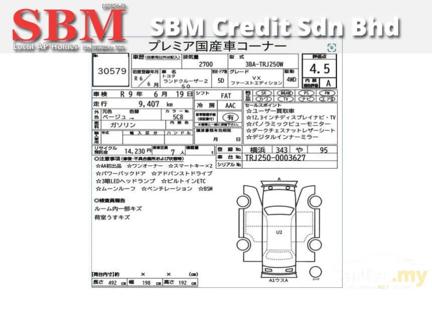 2024 Toyota Land Cruiser 250 VX First Edition SUV