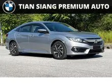 2016 Honda Civic 1.8L I-VTEC (A) (Low Mileage)