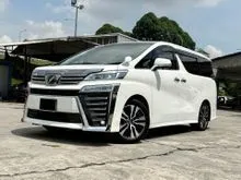 2018 Toyota Vellfire 2.5 ZG MPV