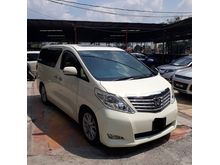 2013 Toyota Alphard 2.4 G 240X - LIKE NEW (WITH SUN & MOON ROOF, POWERDOOR)