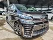 Recon 2019 Toyota Vellfire 3.5 Z G Edition MPV 3.5 ZG Sunroof 2xALPINE PCS LDA DIM PB Unreg