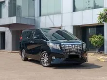 2017 Toyota Alphard 2.5 G MPV, Hitam, KM 74 K, Genap, Pjk Juni 2027
