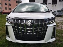 2018 Toyota Alphard 2.5 SC 3 YEAR WARRANTY