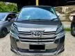 Used 2018 Toyota Vellfire 2.5 Z G Edition MPV Original car good condition &will give warranty cover all park