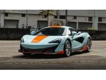 2019/2020 McLaren 600LT Coupe Local Duty Paid  Only 3,000 KM  Gulf Blue Wrap Carbon MonoCell II