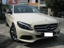 2015 Mercedes-Benz C200 2.0 Avantgarde Sedan Original Low Mileage 60K Km Service Record Well Maintained Premium Sound System Owner Upgraded