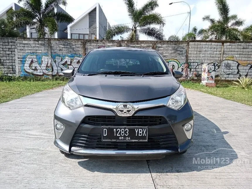 Jual Mobil Toyota Calya 2019 G 1.2 di Jawa Barat Manual MPV Abu