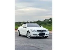 2011 Mercedes-Benz E250 1.8 CGI Convertible