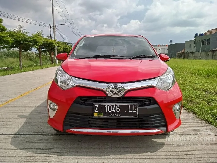 Jual Mobil Toyota Calya 2018 G 1.2 di Jawa Barat Manual MPV Merah Rp 110.000.000
