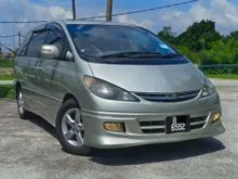 (Percuma Warranty)(Percuma Siap Tukar Nama)(Tahun Dibuat 2001/Reg 2006)(Toyota Estima 2.4 Aeras)(8Seaters)(Silver)(Full Bodykits)(Sunroof)(SportRims)