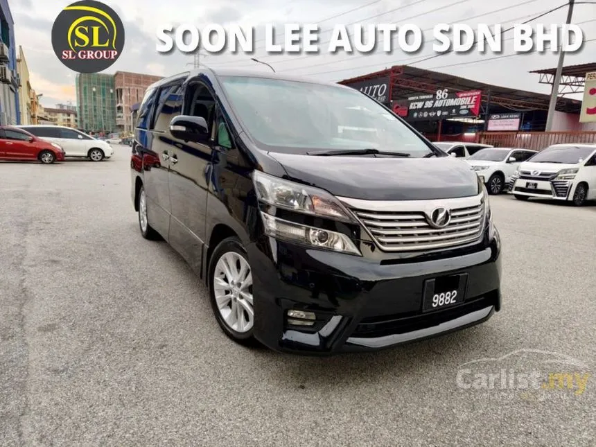 2010 Toyota Vellfire Z Platinum MPV