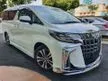 Recon 2020 Toyota Alphard 2.5 G S MPV / GRADE 4.5 / MANY FREE GIFT / 3 LED / FULL MODELISTA BODYKIT + DRL / SUNROOF / DIM / BSM / UNREG 2020