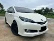 Used 2016 TOYOTA WISH 1.8 S FACELIFT (A) SPORT RIM CAR KING
