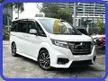 Recon UNREG 2021 Honda Step WGN 1.5 Spada Cool Spirit ORI 30K KM 7 SEATER 2 POWER DOOR WAKU WAKU GATE GATHERS PLAY ROOF MONITOR AMBIENT LIGHT STEPWAGON