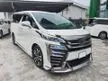 Recon 2018 Toyota Vellfire 2.5 ZG JBL