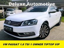 2014 Volkswagen Passat 1.8 TSI LUXURY HIGH SPEC FULL LEATHER SEAT FACELIFT MODEL ONE OWNER FULL LOAN 9 YEAR