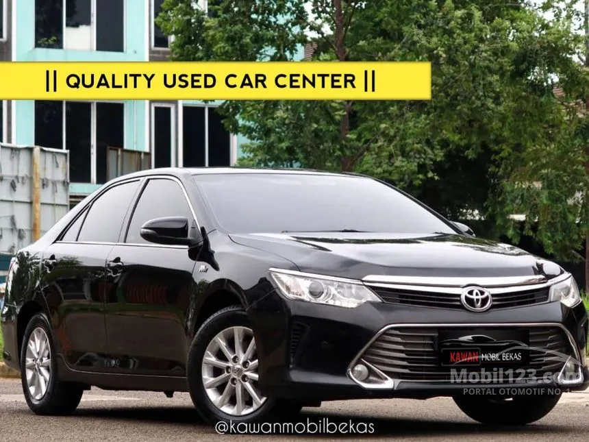 Jual Mobil Toyota Camry 2016 G 2.5 di Banten Automatic Sedan Hitam Rp 200.000.000