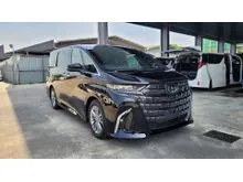 2025 Toyota Alphard 2.5 Z Modelista MPV 2.5 Z Sunroof 360 Camera Roof Monitor PCS LDA HUD DIM BSM PB Unreg